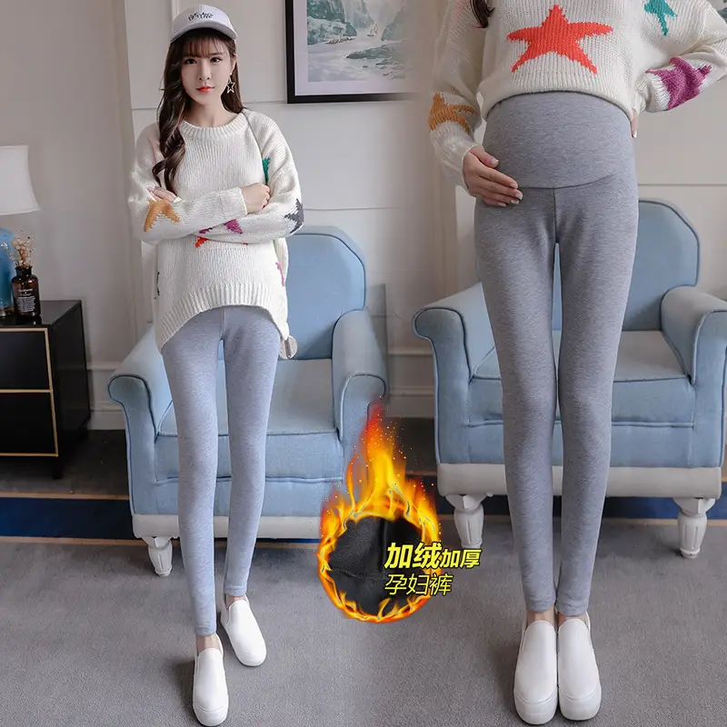 Fleece Lined Thickened Leggings for Women - Image 6