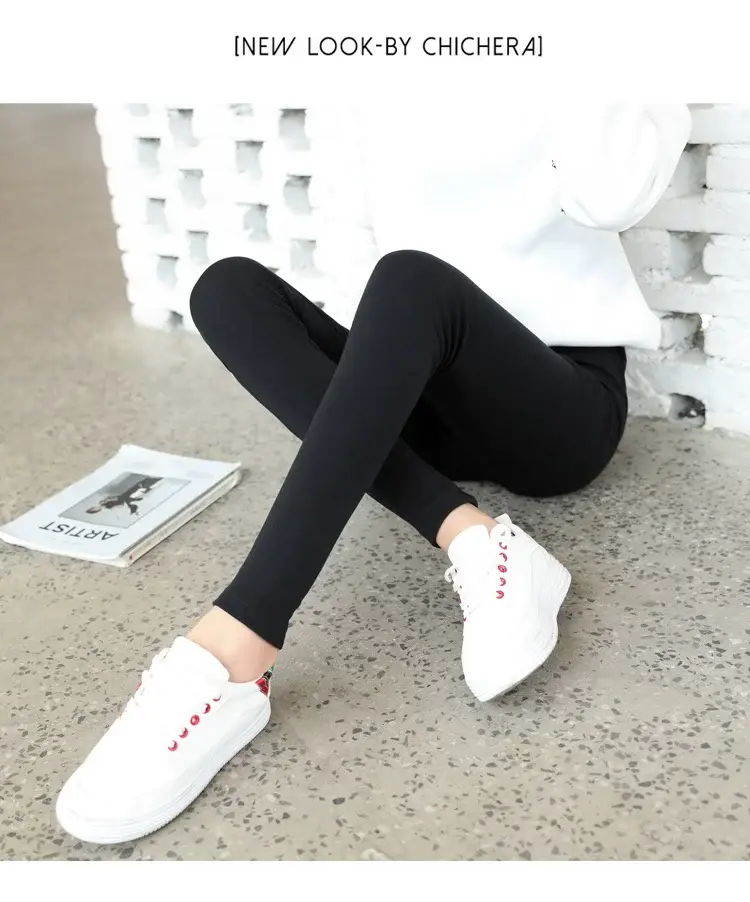 Fleece Lined Thickened Leggings for Women — feature 12