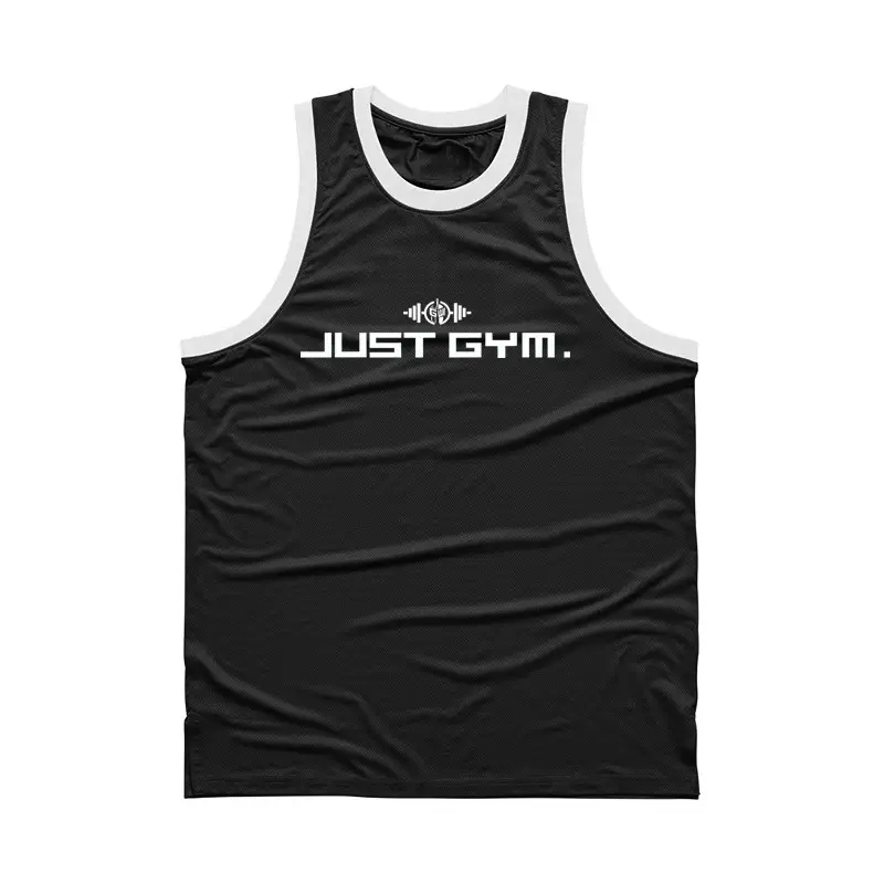 Men's White Muscle Vest Gym Training Vest - Image 3