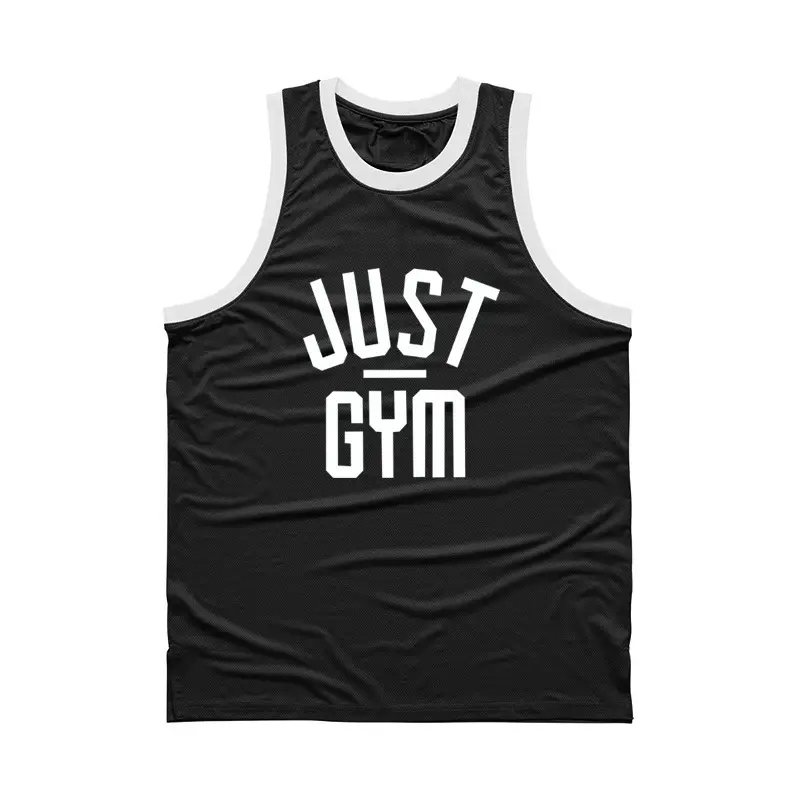 Men's Black Muscle Waistcoat Vest Summer Gym Training - Image 3