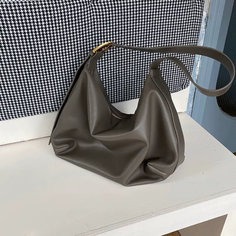Large Capacity Soft Leather Shoulder Bag for Women — feature 16