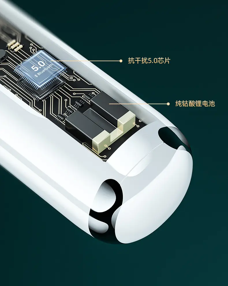 Cross-border Bluetooth Headset A4 Pro White Touch Control — feature 15