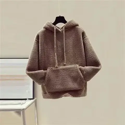 Women Fleece Hoodie & Pants Set Winter Warm Two Piece - Image 65