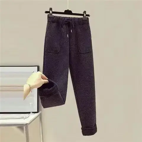 Women Fleece Hoodie & Pants Set Winter Warm Two Piece - Image 75
