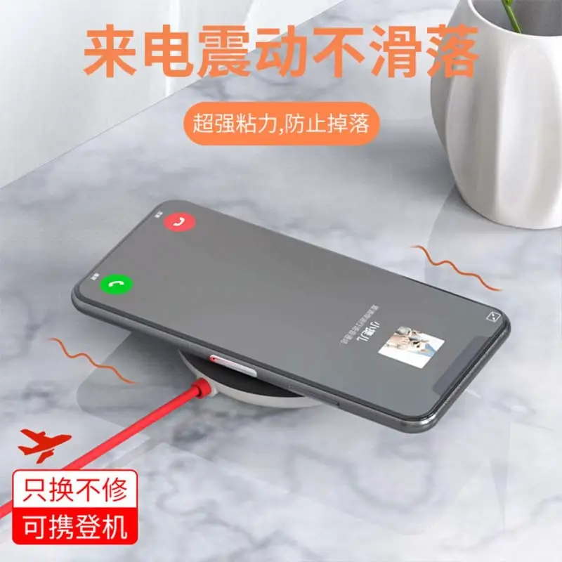 Suction Cup Wireless Charger for Apple Huawei Xiaomi 10W Fast Charging - Image 3