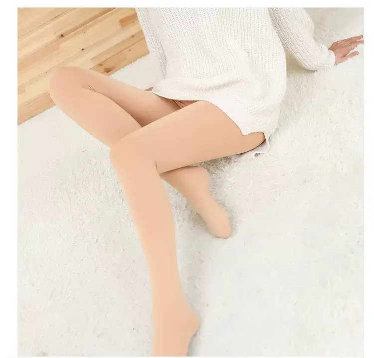 2025 Spring Nylon Dragon Fleece Leggings for Women Plus Fat Enlarged — feature 13