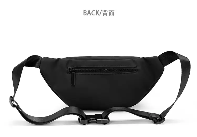 Men's Waterproof Black Crossbody Bag — feature 14