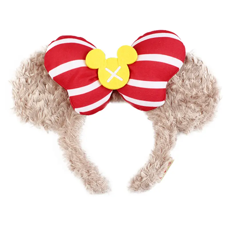 Cute Mickey Minnie Hairband Winnie Poole Plush Headband - Image 56