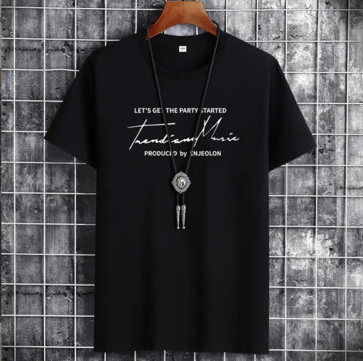 Red Men's Short Sleeve T-Shirt with Graphic Print - Image 10