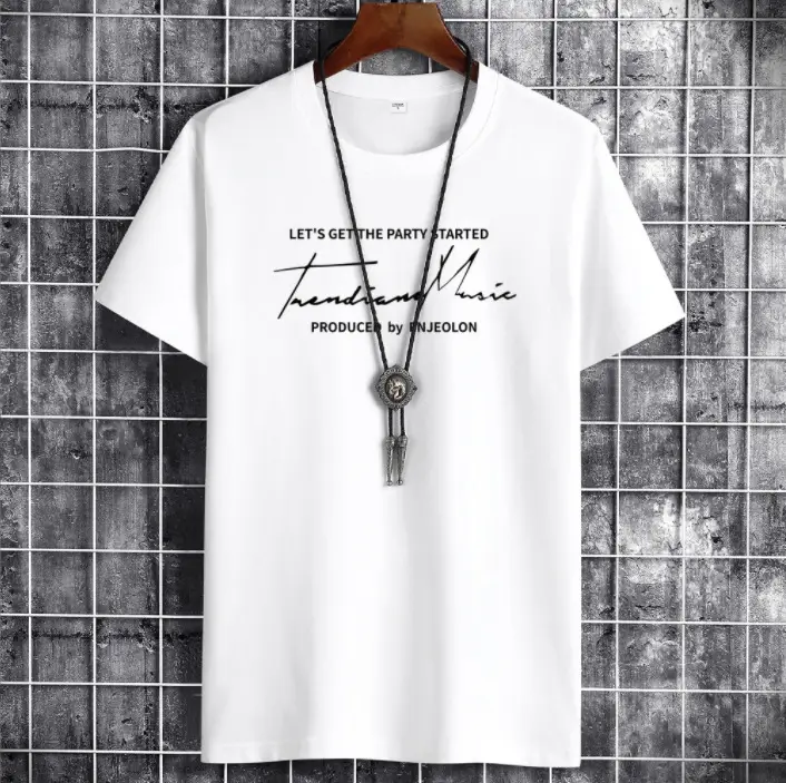 Red Men's Short Sleeve T-Shirt with Graphic Print - Image 11