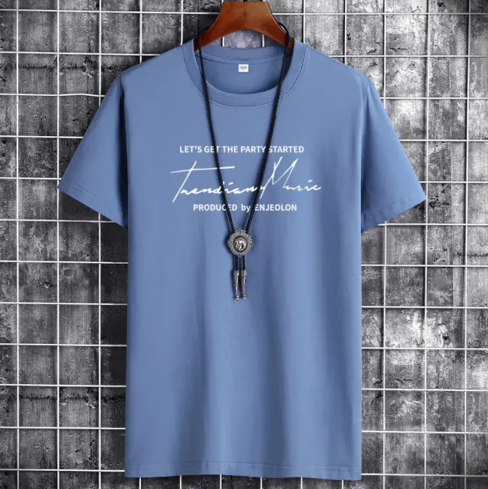 Red Men's Short Sleeve T-Shirt with Graphic Print - Image 14