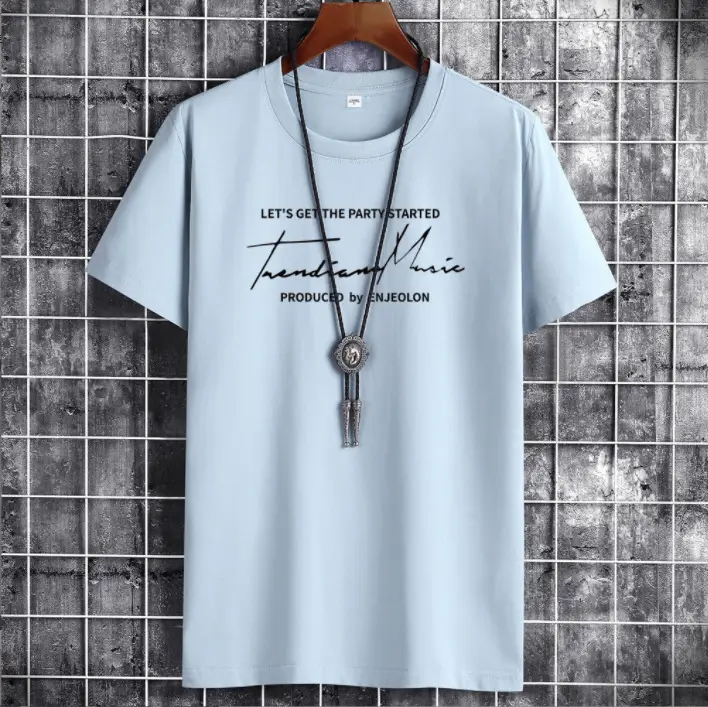 Red Men's Short Sleeve T-Shirt with Graphic Print - Image 5