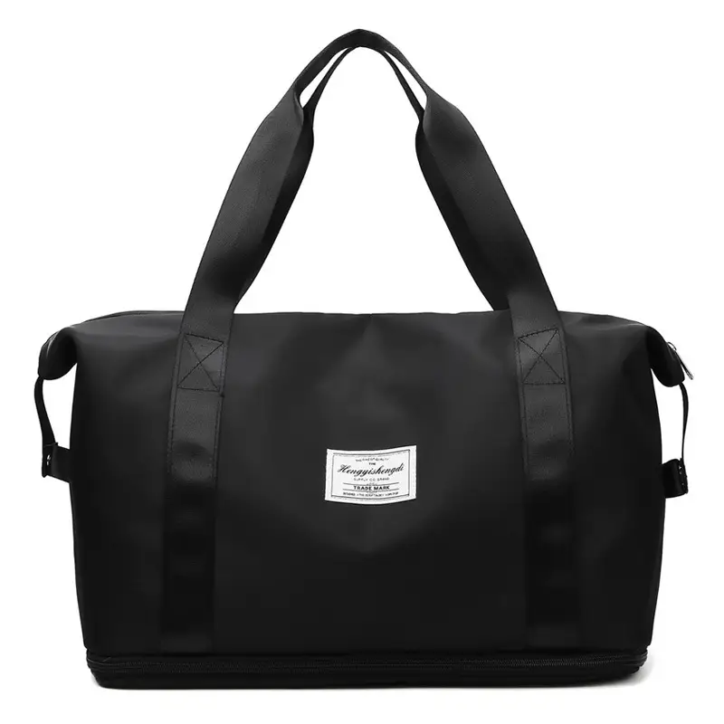 Purple Yoga & Travel Bag Large Capacity Dry Wet Separation
