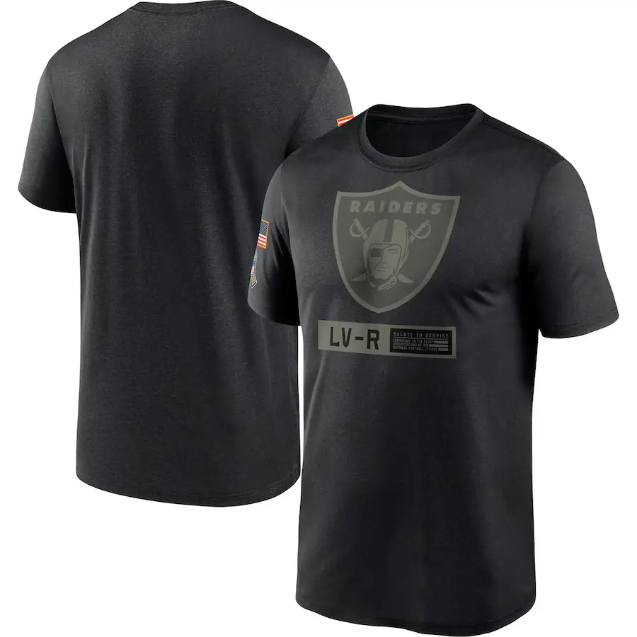 Men NFL Rugby T-Shirt Black Quick Dry - Image 20
