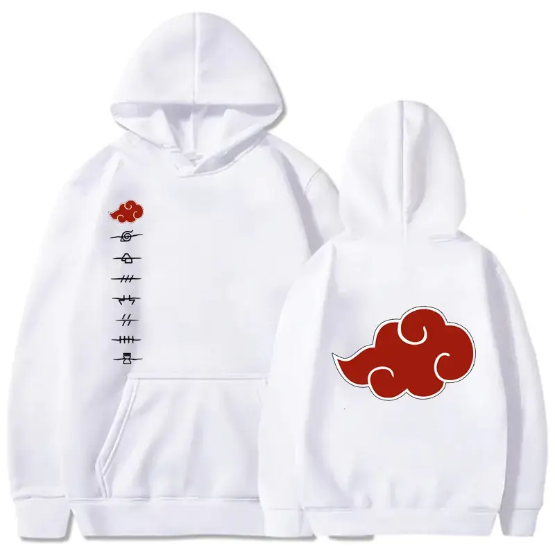 Naruto Crosshair Logo Black Hoodie for Men Women - Image 7
