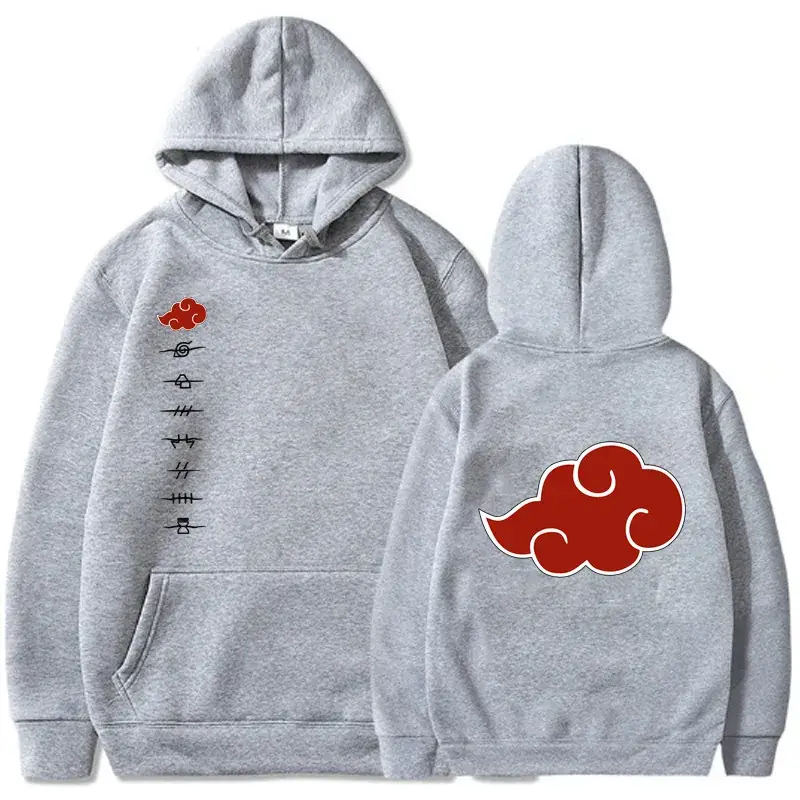 Naruto Crosshair Logo Black Hoodie for Men Women - Image 10
