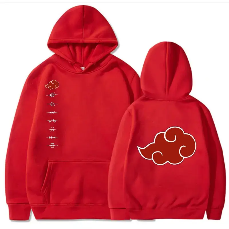 Naruto Crosshair Logo Black Hoodie for Men Women - Image 9