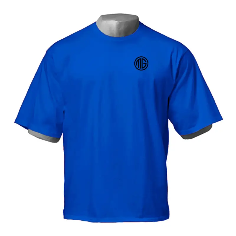 MG Men Grey Short Sleeve T-Shirt Street Style - Image 5