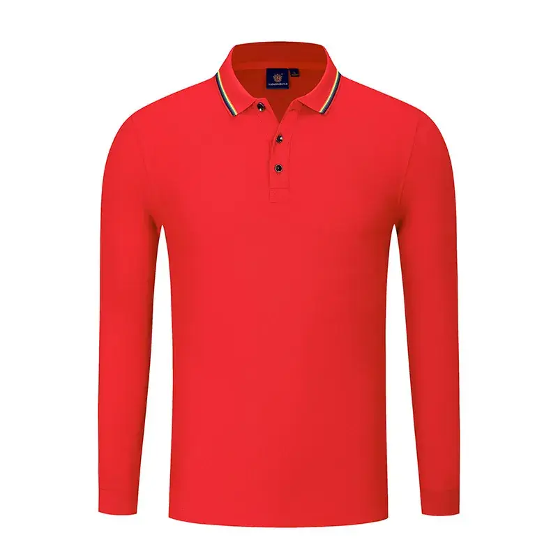 Men's White Polo Shirt with Logo Embroidery - Image 15
