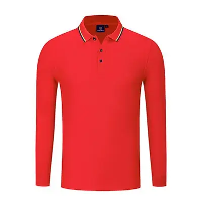 Men's White Polo Shirt with Logo Embroidery - Image 2