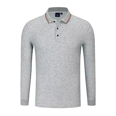Men's White Polo Shirt with Logo Embroidery - Image 3