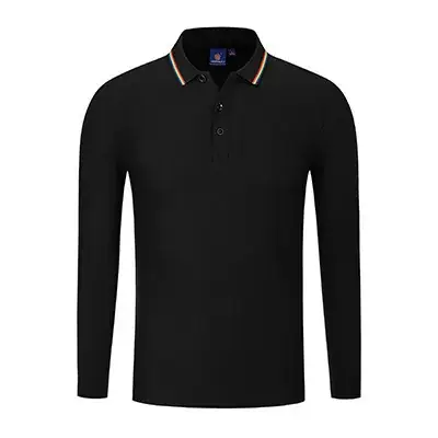 Men's White Polo Shirt with Logo Embroidery - Image 4