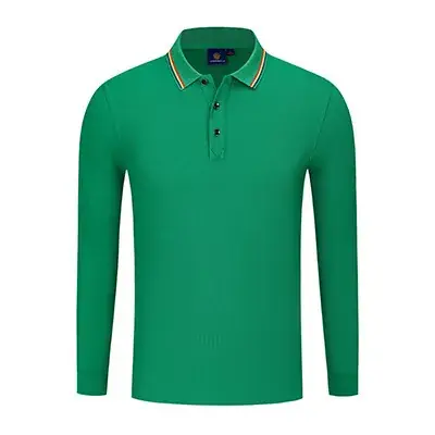 Men's White Polo Shirt with Logo Embroidery - Image 7