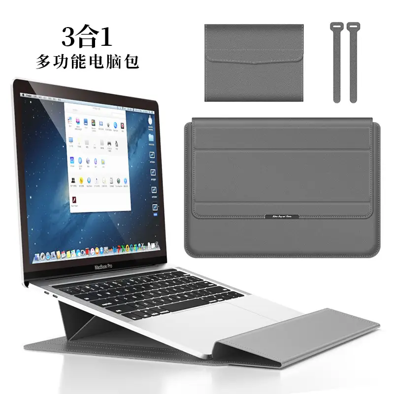 Suitable for Huawei Apple Laptop Sleeve Bag 156inch Macbookair Computer Bag 134inch Stand Protective Cover