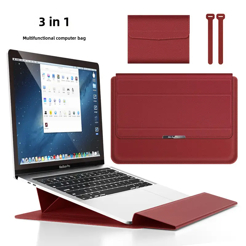 Suitable for Huawei Apple Laptop Sleeve Bag 156inch Macbookair Computer Bag 134inch Stand Protective Cover