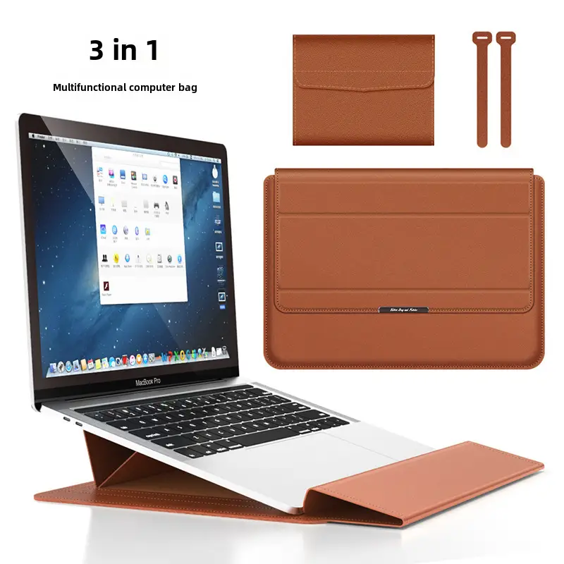 Suitable for Huawei Apple Laptop Sleeve Bag 156inch Macbookair Computer Bag 134inch Stand Protective Cover