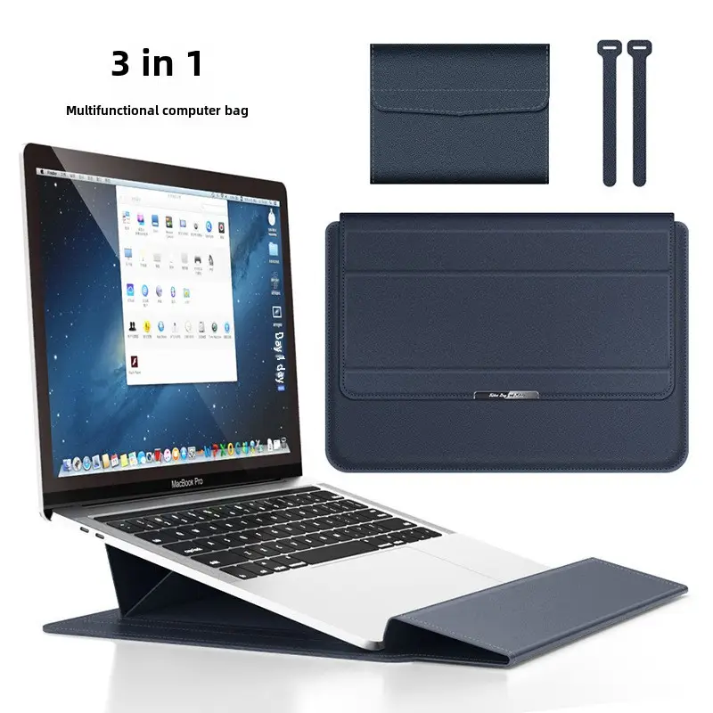 Suitable for Huawei Apple Laptop Sleeve Bag 156inch Macbookair Computer Bag 134inch Stand Protective Cover