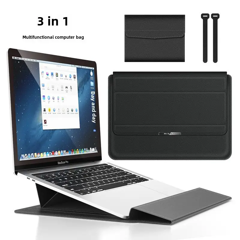 Suitable for Huawei Apple Laptop Sleeve Bag 156inch Macbookair Computer Bag 134inch Stand Protective Cover