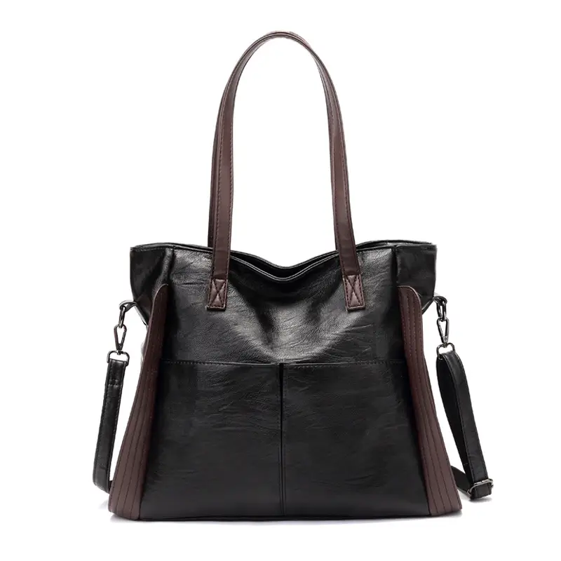 Large Capacity Soft Leather Tote Bag for Women