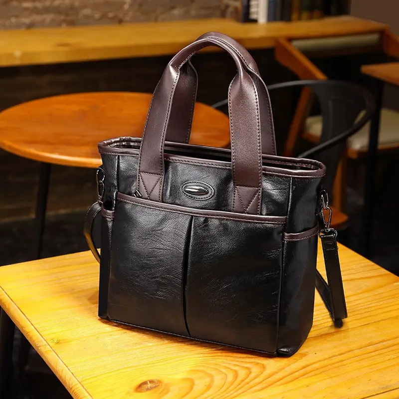 Large Capacity Soft Leather Tote Bag for Women