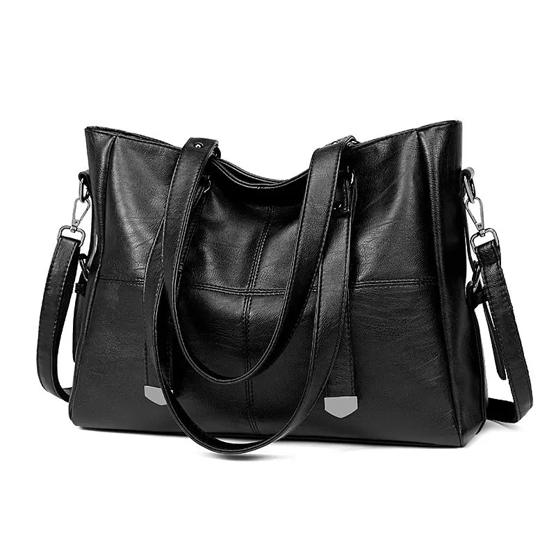 Large Capacity Soft Leather Tote Bag for Women