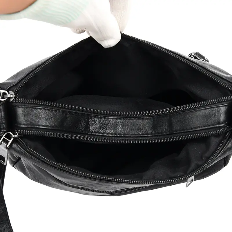 Women's Red Washable Satchel Shoulder Bag 2024 - Image 13