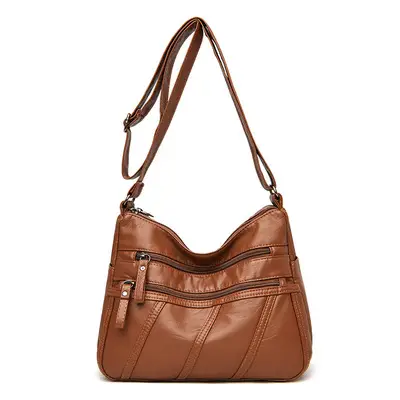 Women's Red Washable Satchel Shoulder Bag 2024 - Image 5