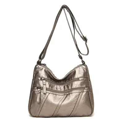 Women's Red Washable Satchel Shoulder Bag 2024 - Image 6