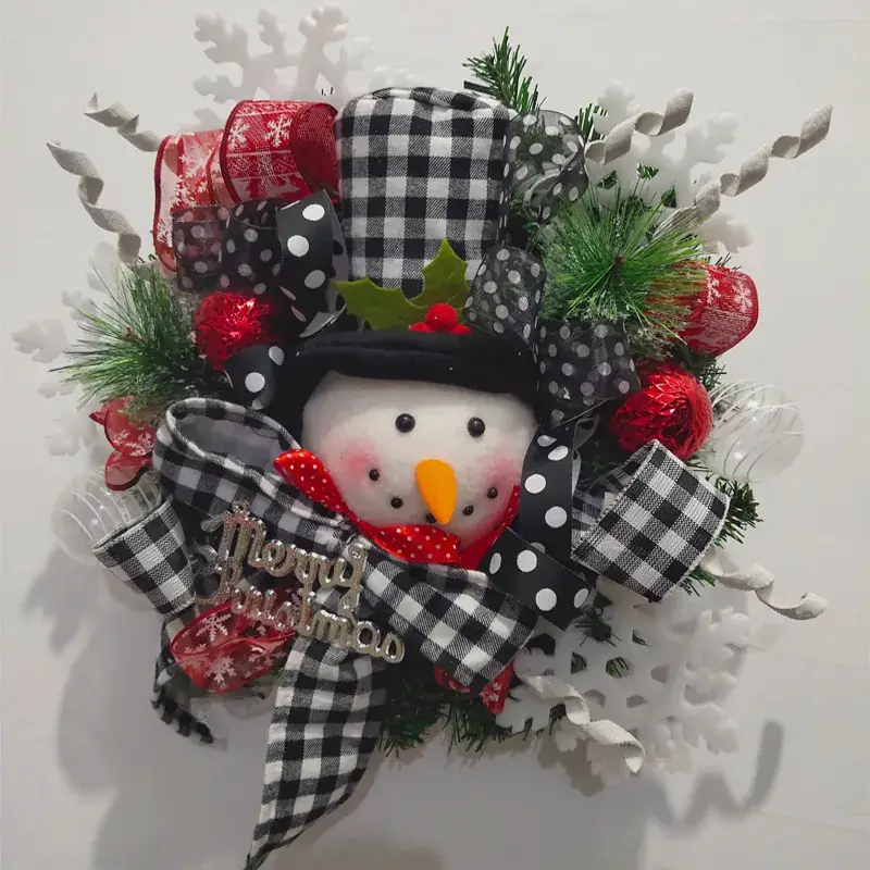 Hong Kong Love Christmas Decorations Wreath Ornaments for Home - Image 9
