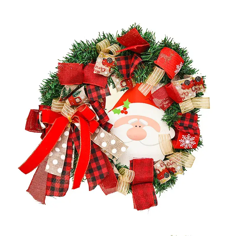 Hong Kong Love Christmas Decorations Wreath Ornaments for Home - Image 10