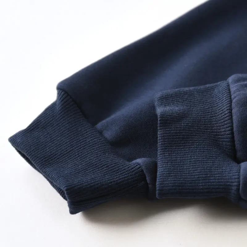 Fleece Lined Dark Blue School Pants for Boys Girls Middle Size - Image 7
