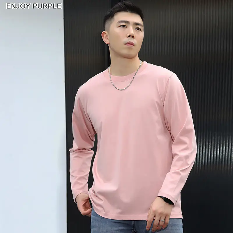 Men 905 Long Sleeve Pure Cotton T-Shirt 230g — feature 3