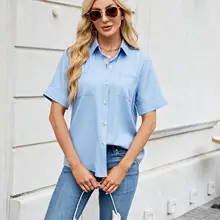 Women's V-Neck Knit Lantern Sleeve Top — feature 25
