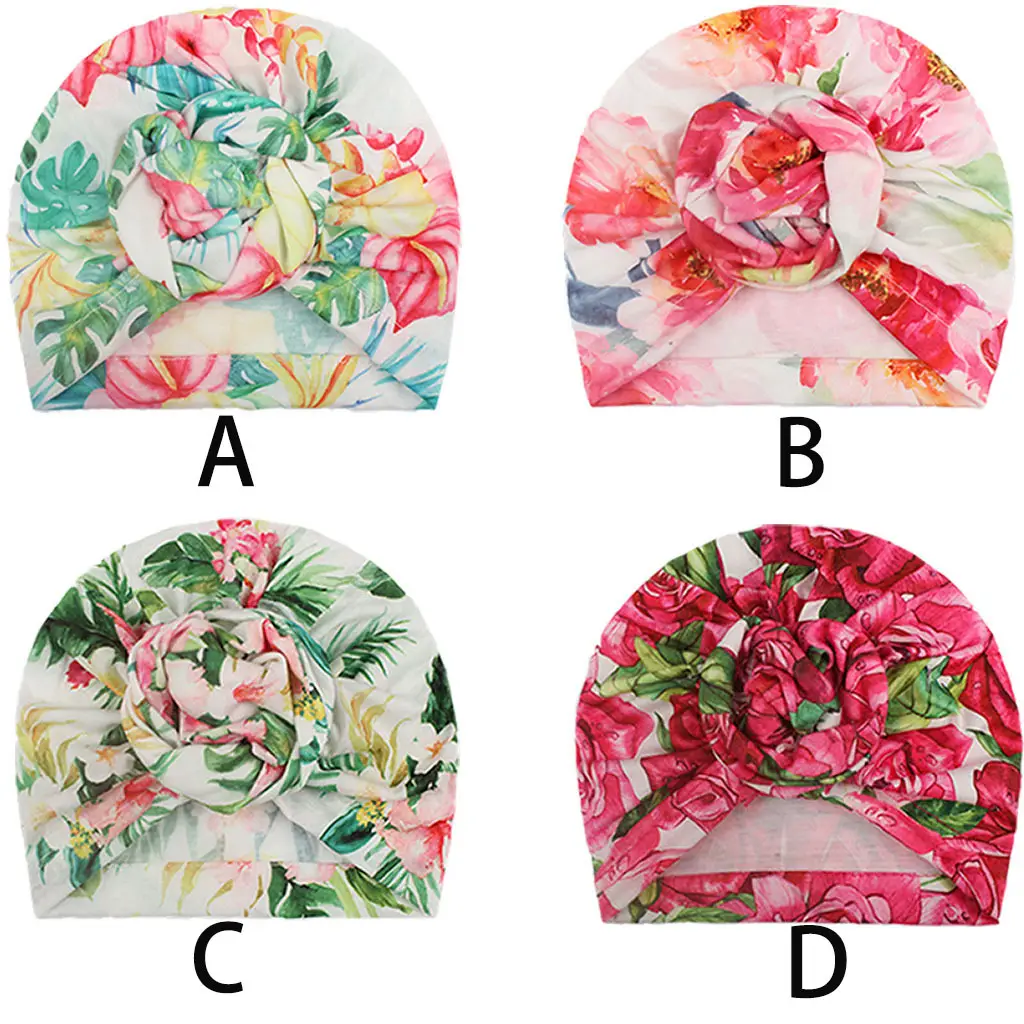2022 Floral Baby Hat for Girls European American - Image 6