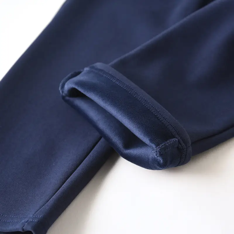 Fat Kids Fleece Pants Grey Plus Size School Uniform