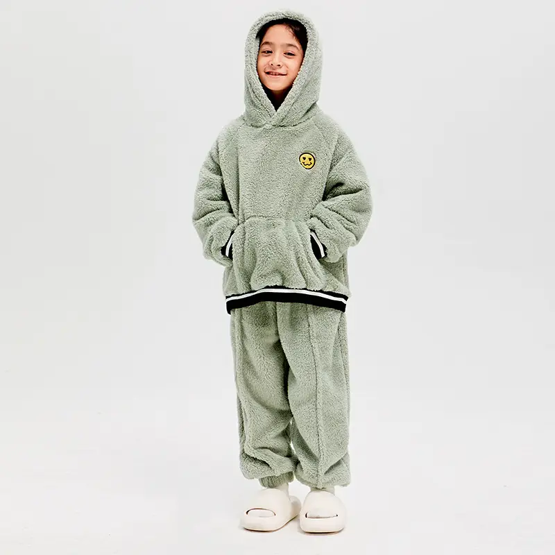 Boys Green Cap Hooded Sweatshirt Set 29 Yuan - Image 24