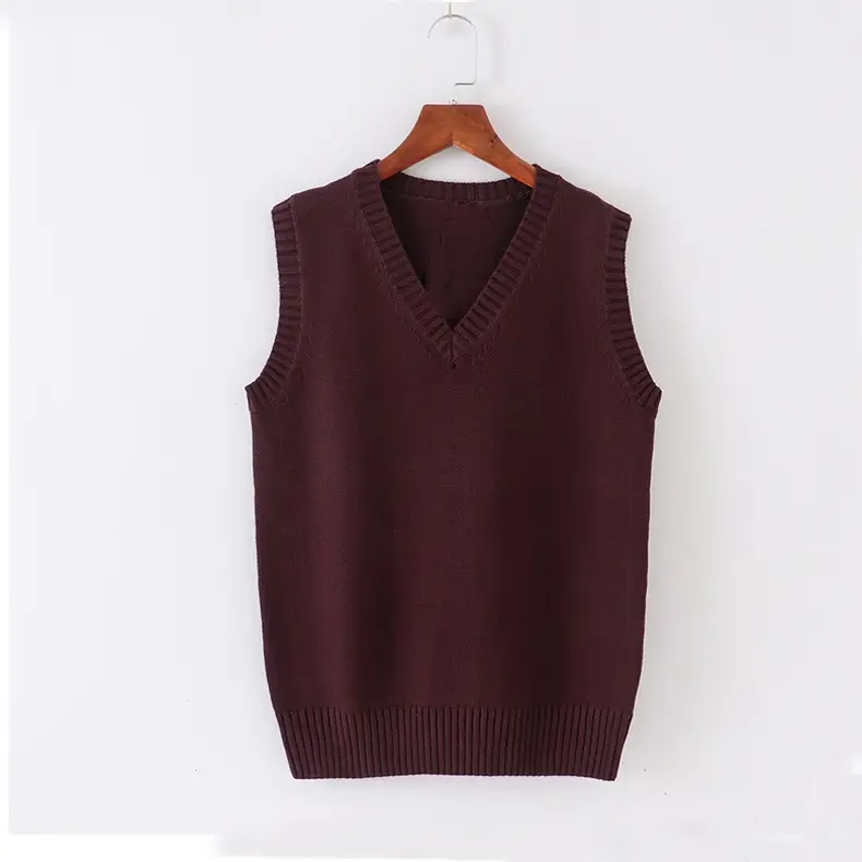 Women V Neck Jk Vest Yellow Sleeveless - Image 10