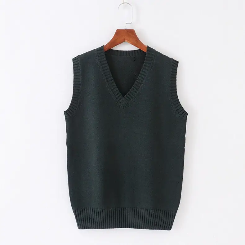 Women V Neck Jk Vest Yellow Sleeveless - Image 12