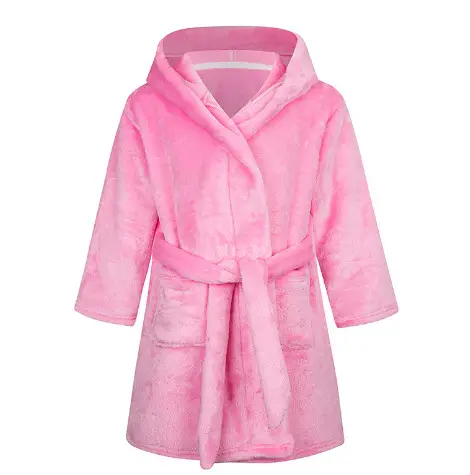 New Kids Space Printed Fleece Nightgown Blue
