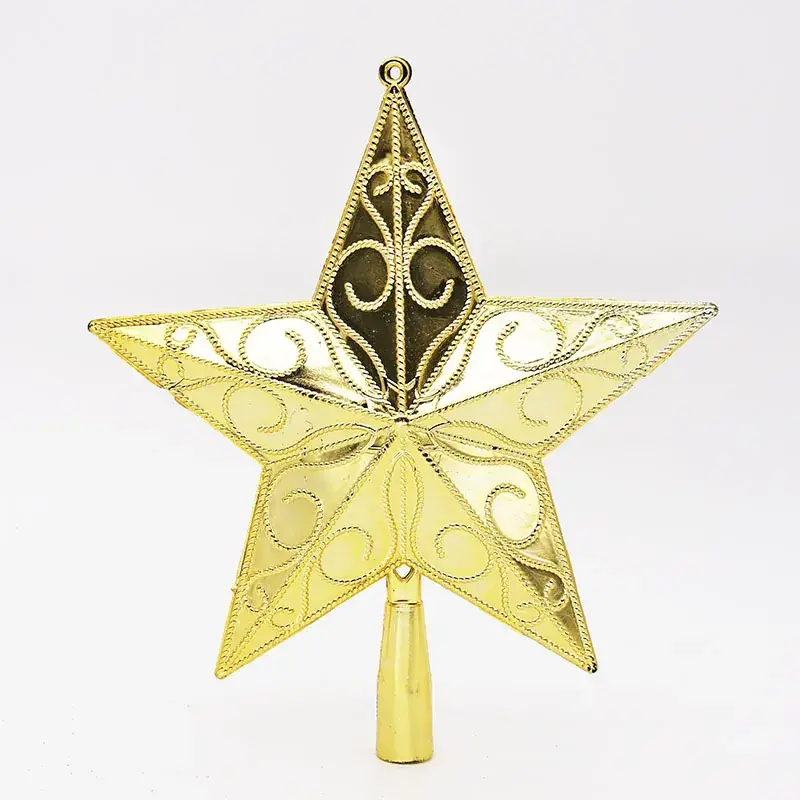 Red 3D Star Pendant Christmas Decoration 20cm - Image 2